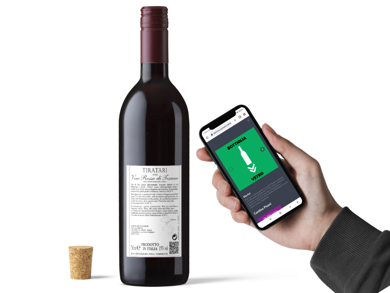 Etichetta Ambientale Vino Digitale